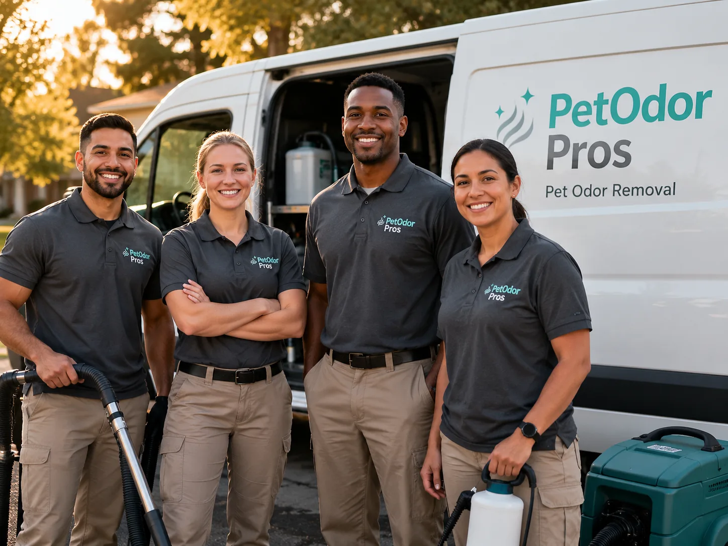 Pet Odor Removal team serving Abingdon, MD